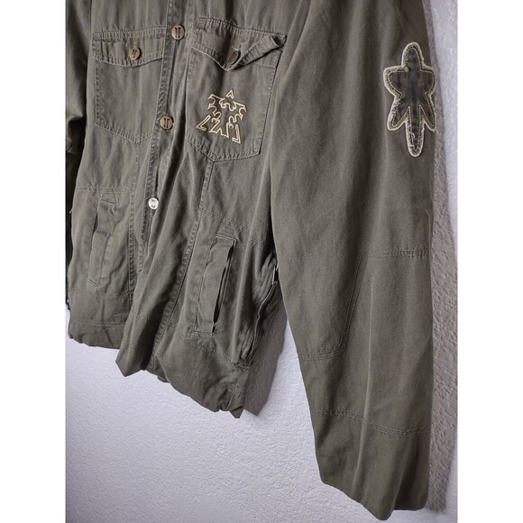 Starcraft 2 Terran War Machine Military Jacket Men's Small Green Jinx x Blizzard - Picture 6 of 14